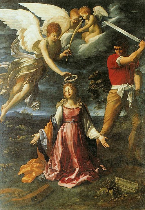 The Martyrdom of Saint Catherine of Alexandria, 1606, Guido Reni