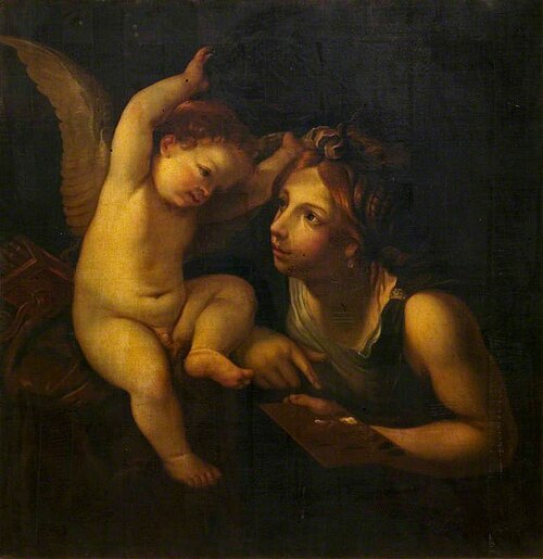 An Allegory of Painting, , Guido Reni