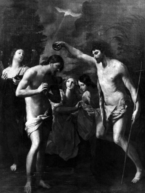 The Baptism of Christ, , Guido Reni