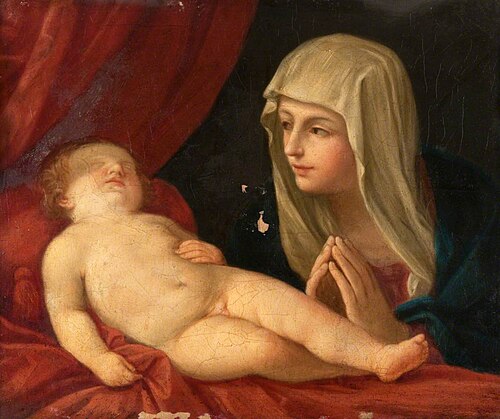 The Virgin and Sleeping Child, 1606, Guido Reni