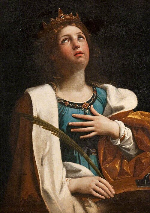 Saint Catherine, 1606, Guido Reni