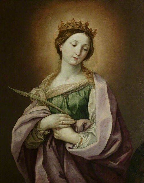 Saint Catherine, 1639, Guido Reni