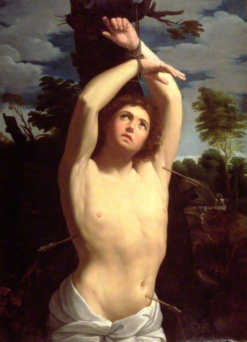Saint Sebastian, 1700, Guido Reni
