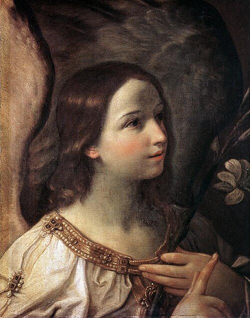 Angel of Annunciation, 1635, Guido Reni