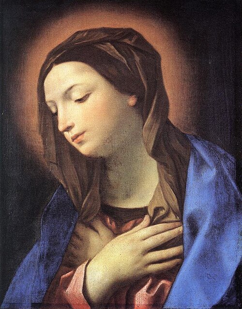 Mary of Annunciation, 1635, Guido Reni