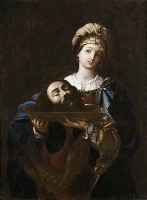 Salome with the Head of John the Baptist, , Guido Reni