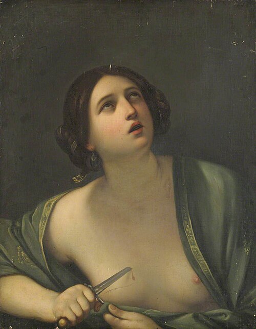 Miss Fane (sometimes known as 'Lucretia'), , Guido Reni