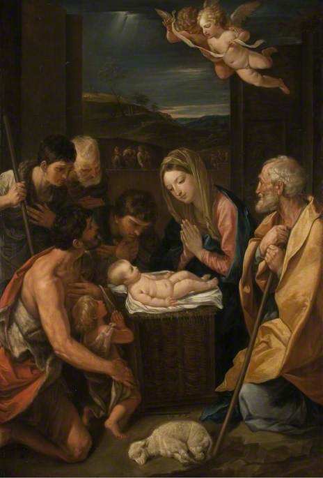 The Adoration of the Shepherds, , Guido Reni