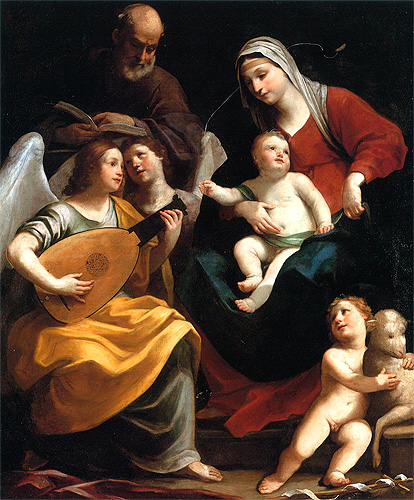 Le Repos pendant la fuite en Égypte, 1637, Guido Reni