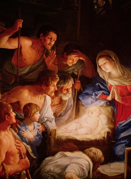 L’Adoration des bergers, 1600, Guido Reni