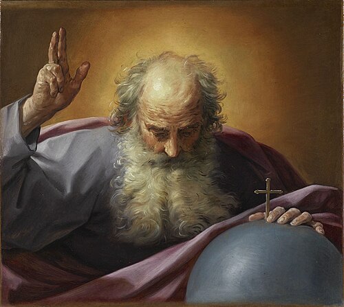 Le Père Eternel bénissant le Monde, 1635, Guido Reni