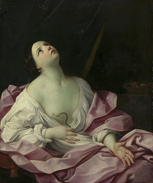 Cléopâtre et l'aspic, 1630, Guido Reni
