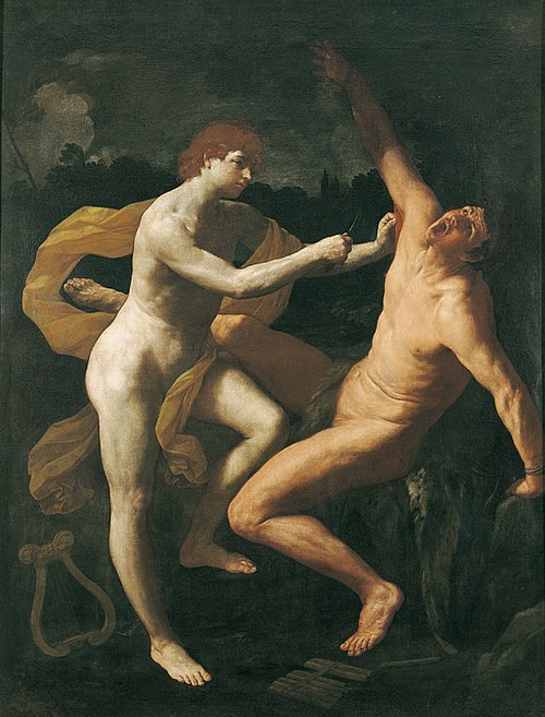Apollon and Marsyas, 1620, Guido Reni