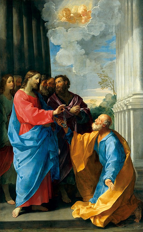 Christ Giving the Keys to St. Peter, 1620, Guido Reni