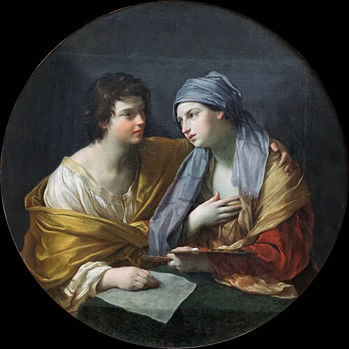 L'Union du Dessin et de la Couleur, 1620, Guido Reni