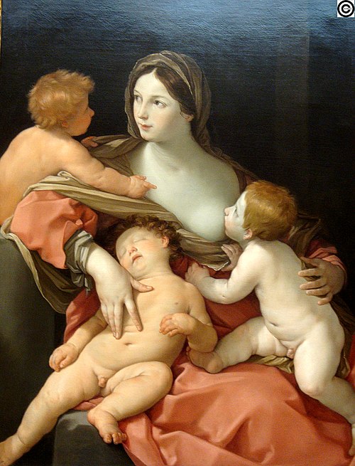 Charity, 1630, Guido Reni