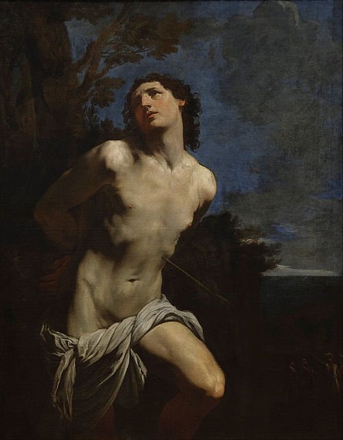 Saint Sebastian, 1625, Guido Reni