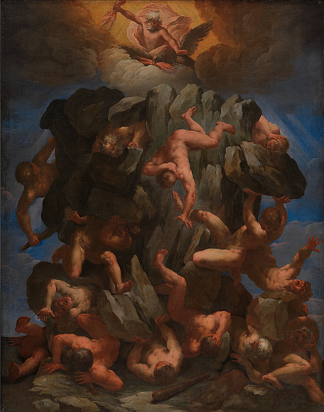 The Fall of the Giants, 1616, Guido Reni
