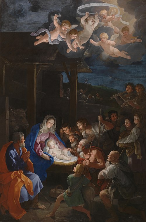 The Adoration of the Shepherds, 1640, Guido Reni