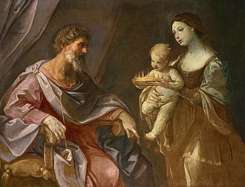 Moses with Pharoah's Crown, 1640, Guido Reni