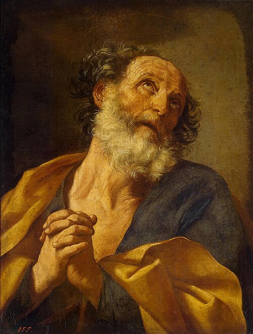 Repentance of St Peter, 1635, Guido Reni