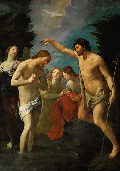 The Baptism of Christ, 1622, Guido Reni