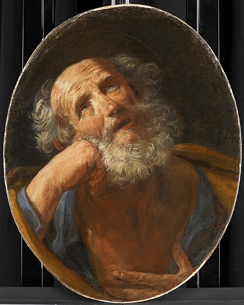 Penitent Saint Peter, 1637, Guido Reni