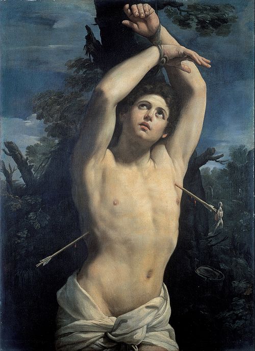 Saint Sebastian, 1615, Guido Reni