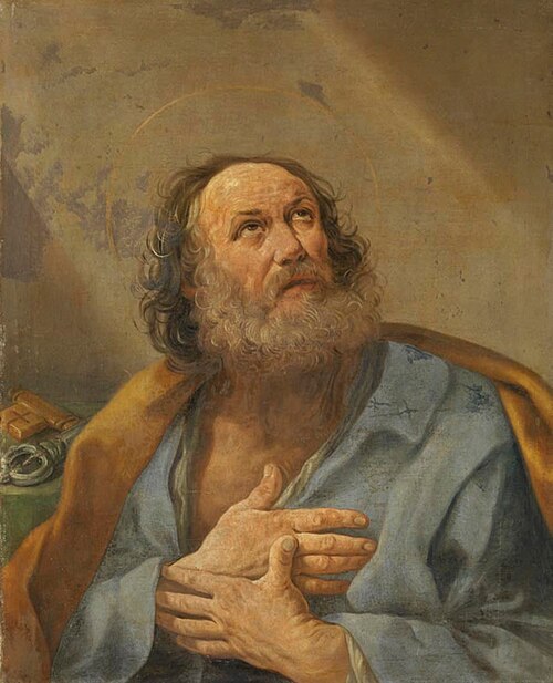 Der reuige Petrus, 1608, Guido Reni