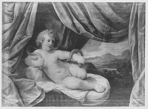 Herkules als Kind (Kopie nach), 1608, Guido Reni