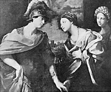 Aeneas takes leave of Dido, 1630, Guido Reni