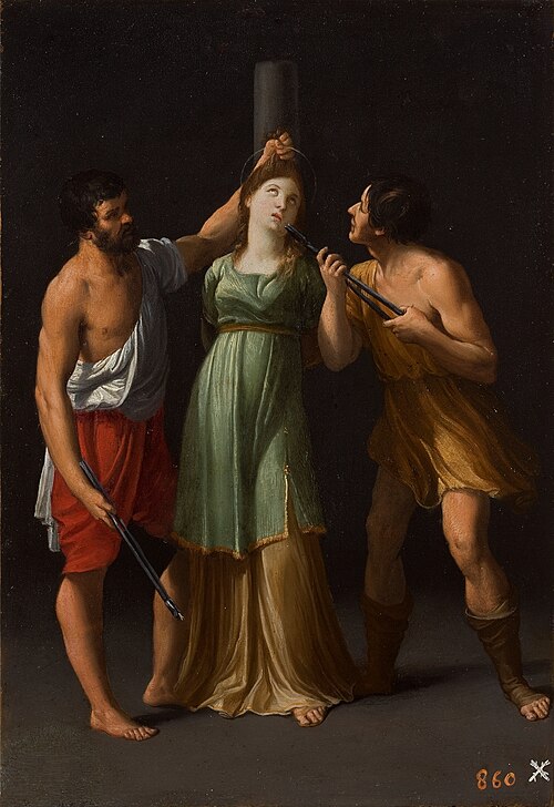聖アポロニアの殉教, 1600, Guido Reni