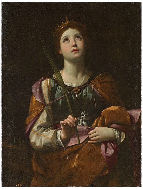 Saint Catherine, 1606, Guido Reni