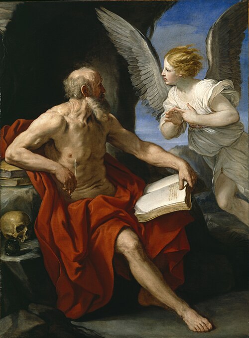 The Angel Appearing to St. Jerome, 1638, Guido Reni
