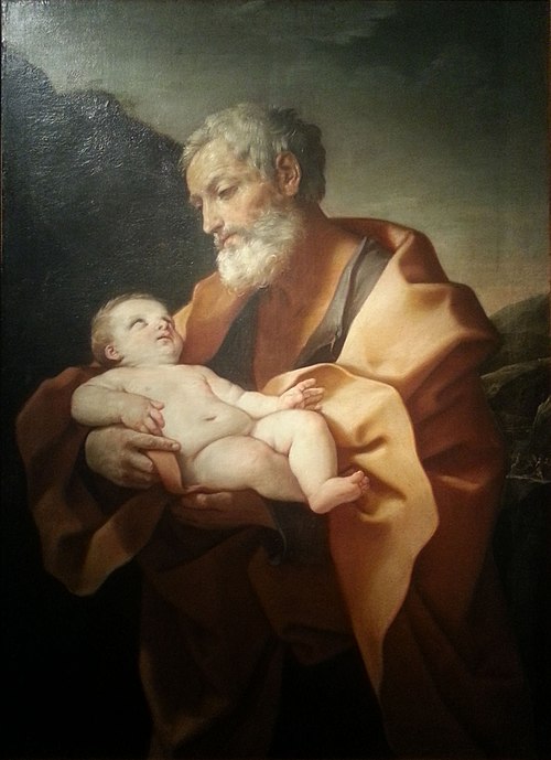 San Giuseppe col Bambino, , Guido Reni