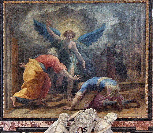 The Archangels Rafael and Tobias, , Cristoforo Roncalli