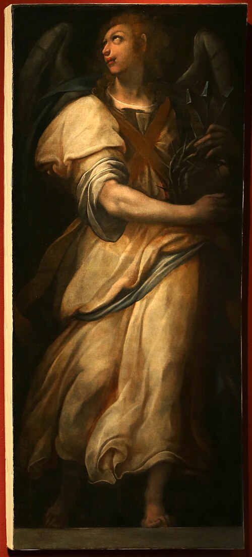 Ange portant les instruments de la passion, , Cristoforo Roncalli