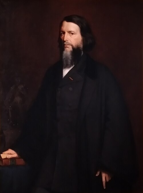 Portrait de Théophile Bra, 1858, Jules Henri Cellier