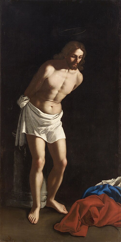 Christ at the Scourge Column, , Pacecco de Rosa