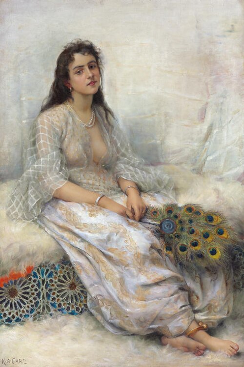 An Oriental Beauty, , Katharine Augusta Carl