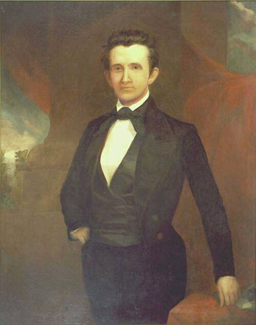 Portrait of Tennessee governor and U.S. Minister to Russia, Neill S. Brown (1810-1886)., 1866, Nicola Marschall