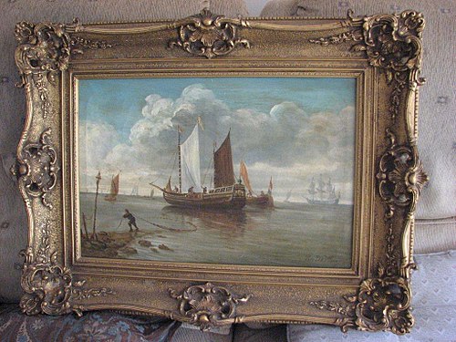 The Fisherman, 1653, Simon de Vlieger