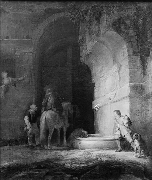 Hunters at Rest, , Simon de Vlieger