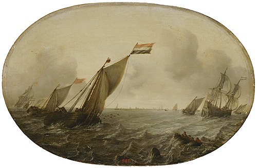 Marine, 1624, Simon de Vlieger