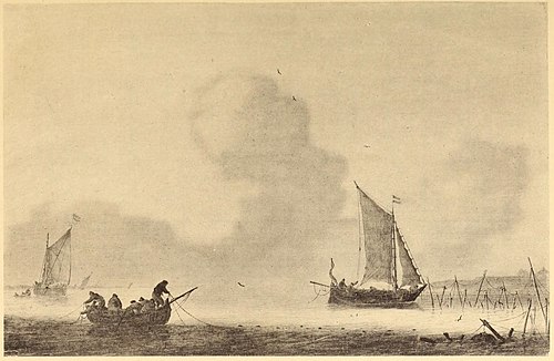 A Sea Piece, 1660, Simon de Vlieger