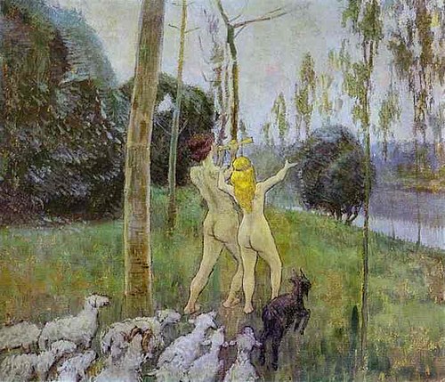 Daphnis and Chloe., 1901, Victor Borissov-Moussatov