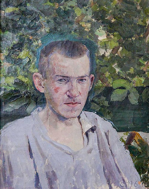 Selbstporträt, 1905, Victor Borissov-Moussatov