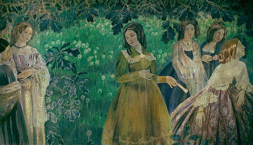 The Emerald Necklace, 1903, Victor Borissov-Moussatov