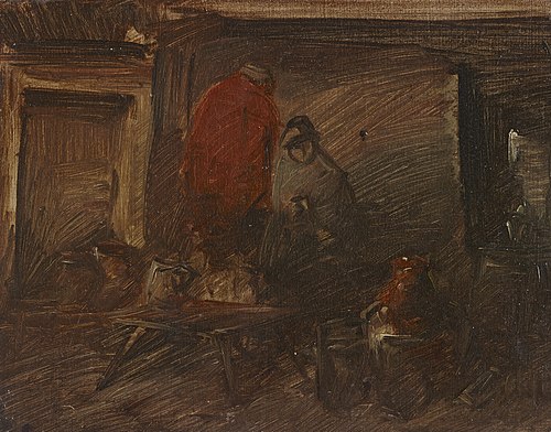 Holländisches Wirtshaus, 1892, Wilhelm Busch