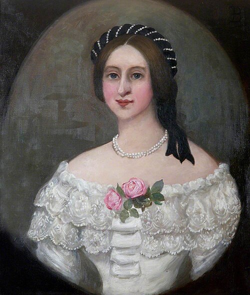 Mary Ann West, Mrs Frederick Boehmer (b. 1835), 1851, Bertha Lowenthal